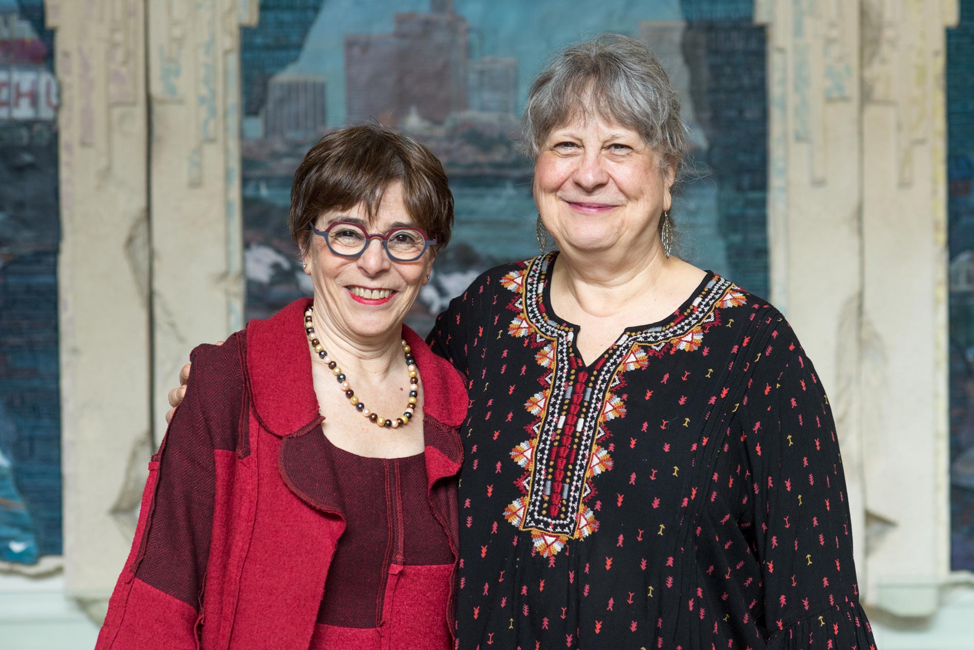 A photo of Sargent mentors Deborah Claar and Nancy Lowenstein