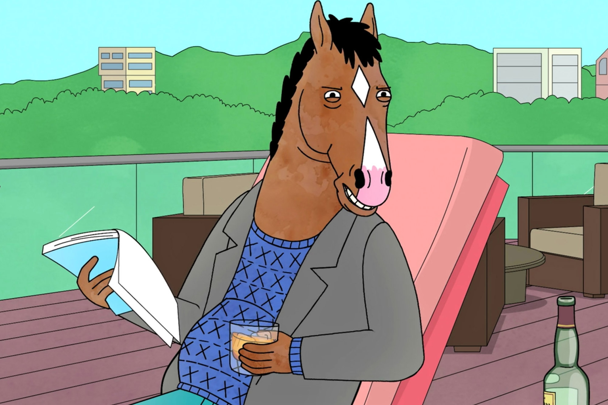 An image from the show Bojack Horseman