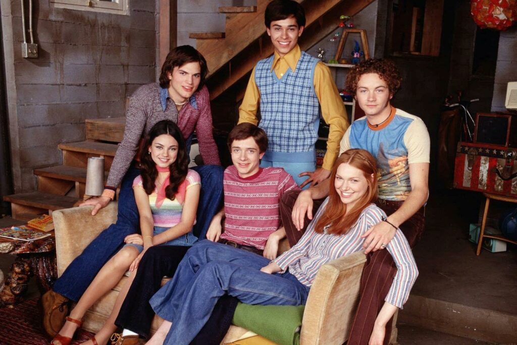 A cast photo from That 70's Show