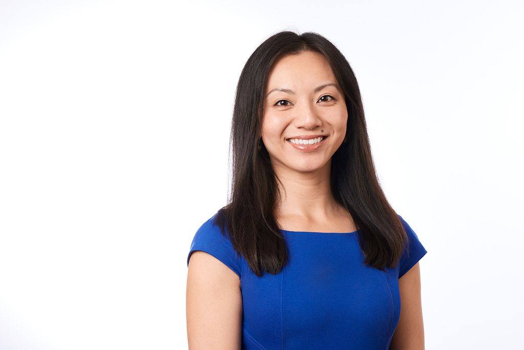 A portrait photo of Monica Wang