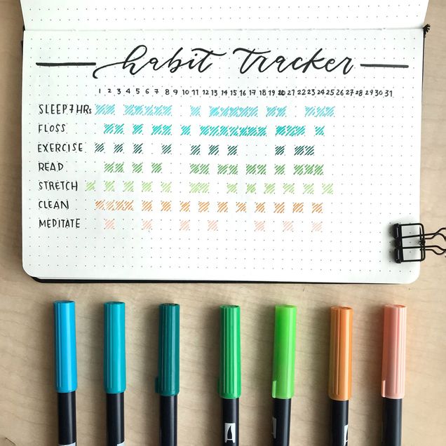 7 Bullet Journal Tools for Beautiful Bujos - Planning Mindfully