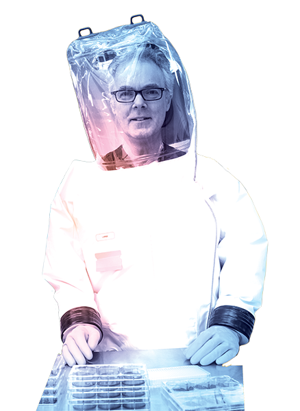 Photo of BU Microbiologist, Robert Davey