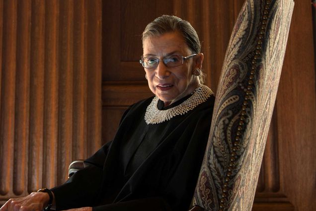 Portrait of Ruth Bader Ginsburg, 2013