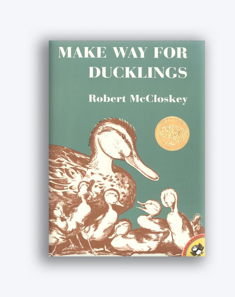 An image of the cover of Make Way for Ducklings book