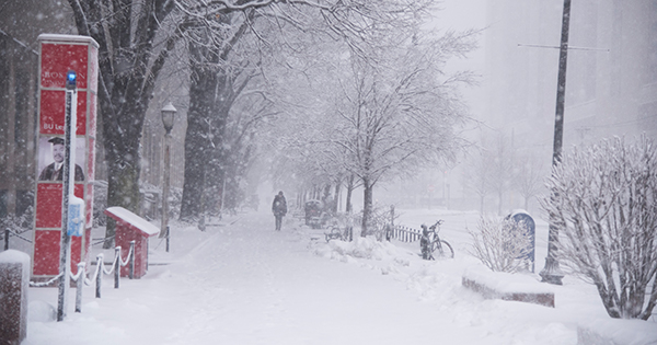 Anticipating Major Snowfall, Charles River Campus to Close Monday, Classes to Proceed Remotely - Vimarsana News