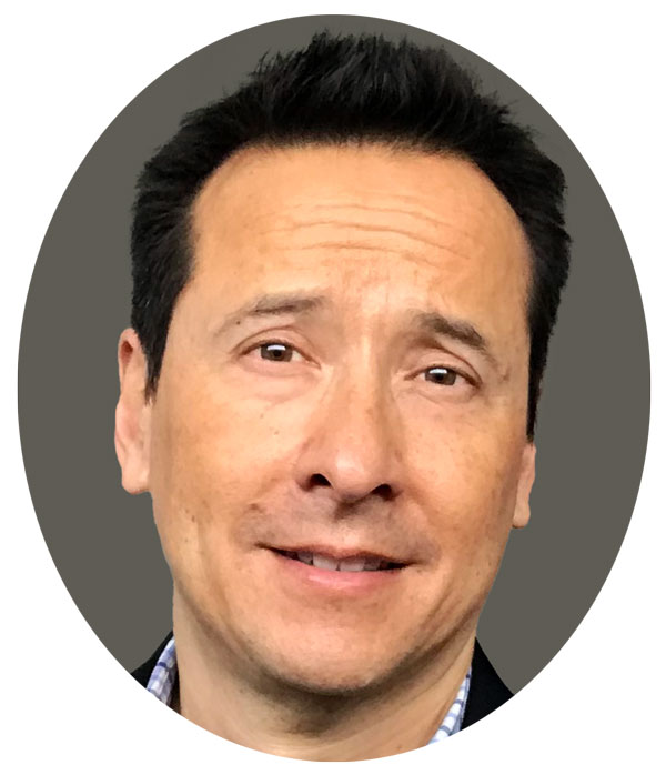 A portrait headshot of James Galagan