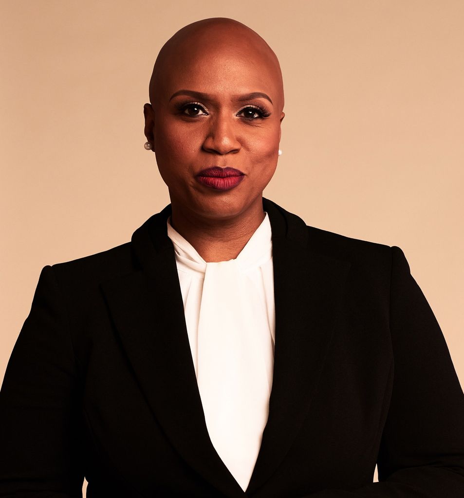 A portrait photo of Ayanna Pressley