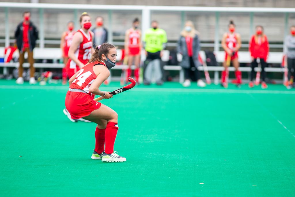 A photo of Thalia Steenssens on the field