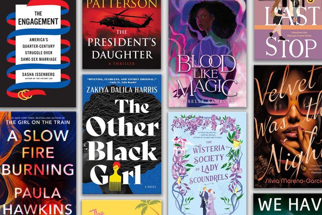 A collage of the books mentioned in this article