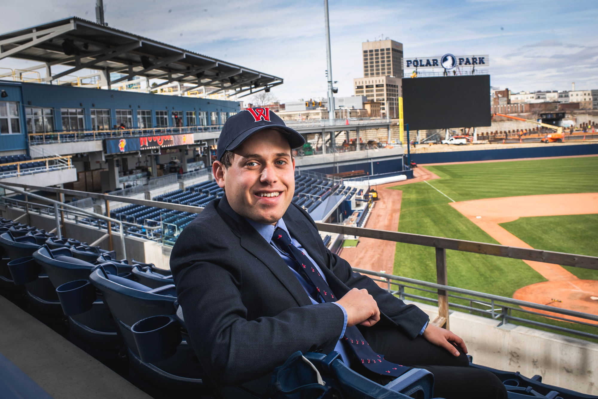 Woosox Matthew Levin Bridges Baseball and Business, Bostonia