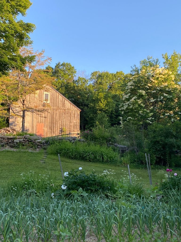 Barn on Virginia Sapiro and Graham Wilson's farm in New Hampshire.
