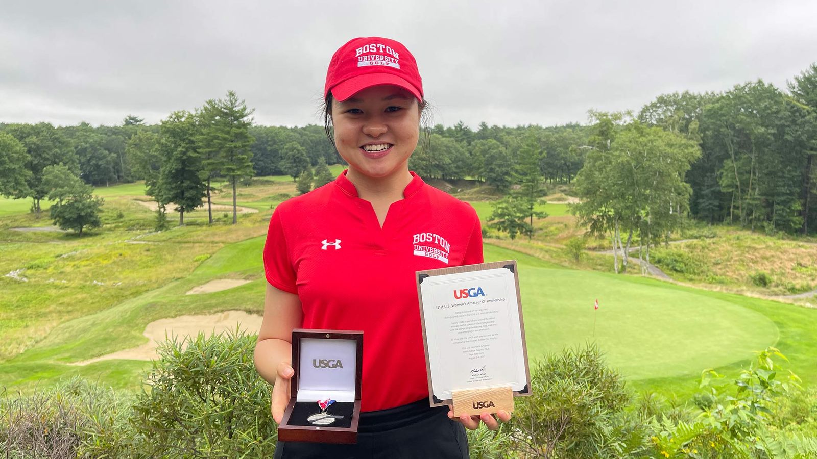 Terrier Star Hanako Kawasaki Headed to US Womens Amateur Golf Championship BU Today Boston University