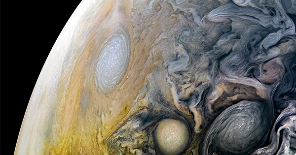 Stunning Close-Up Images of Jupiter, Its Storms, and a Dolphin Cloud The Brink Boston University pic
