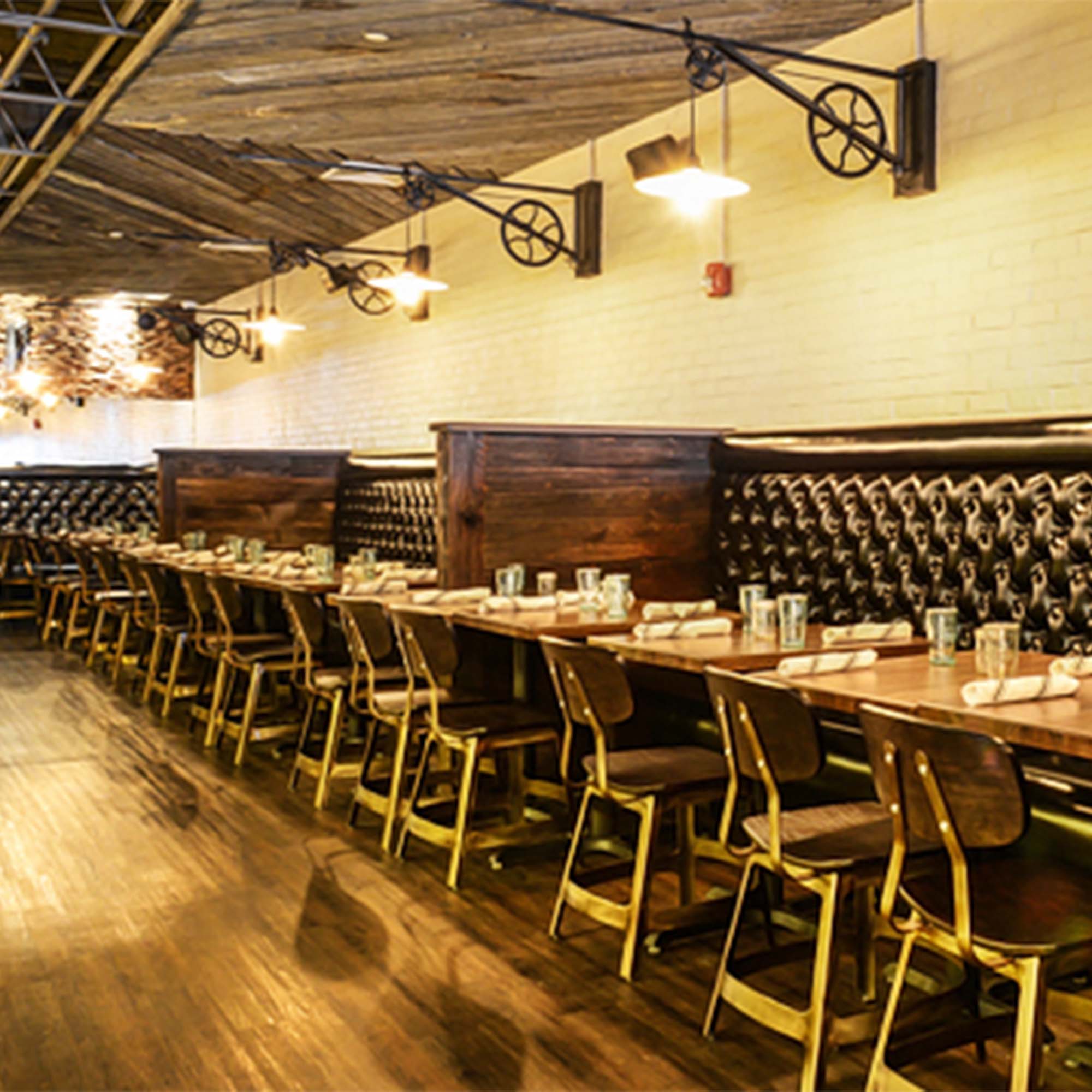 The inside of Rosebud Ktichen in Somerville, MA
