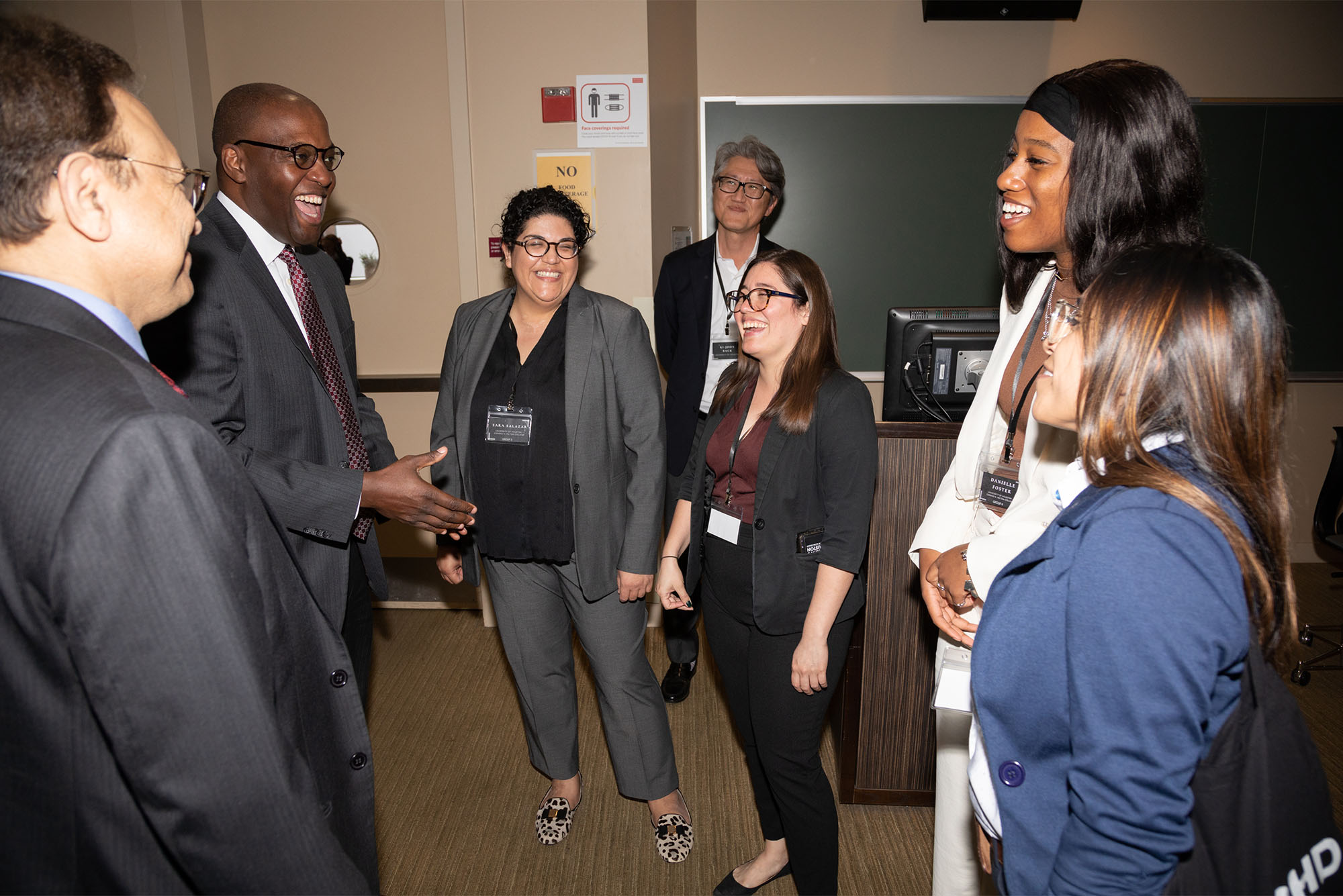 tudent attendees and hospitality faculty from across the country at the School of Hospitality Administration’s first in-person POC PhD Pathway Program in Hospitality and Tourism Conference on April 8.