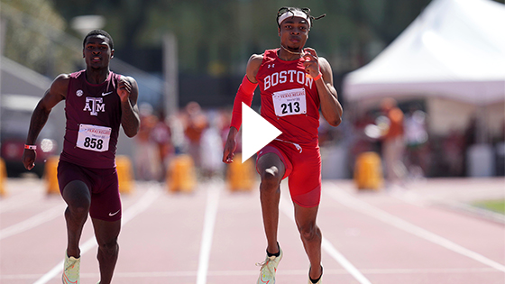 Meet the Fastest Human in BU History. He's Only 19 | BU Today - Vimarsana News