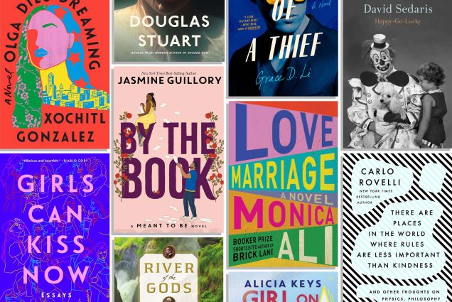 Composite image of ten book covers included in the summer reads listicle. Books include: “Love Marriage”. “Olga Dies Dreaming", ”Girl on Fire”, By the Book”, “Young Mungo”, “There Are Places in the World Where Rules Are Less Important", "Portrait of a Thief", "Girls Can Kiss Girls Now", and "Happy-Go-Lucky".