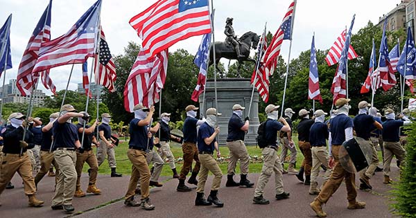 Was the Patriot Front March in Boston a Sign of the New KKK? - Vimarsana News