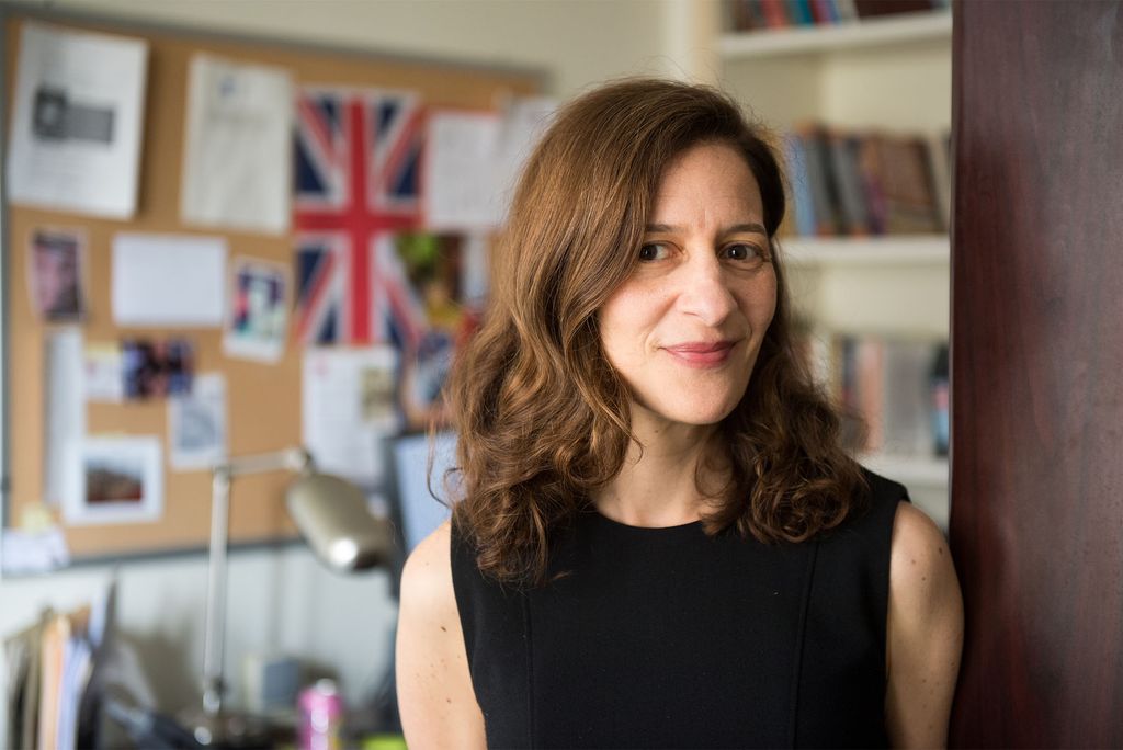 "We sometimes forget the larger pattern that [Diana] fits into, and I think it's really important to put her back in the [context] of royal British history, where she is one of a long line of wronged women who continue to haunt, inspire, and motivate the public to be curious about them," says Arianne Chernock, a College of Arts & Sciences professor of history. Photo by Cydney Scott
