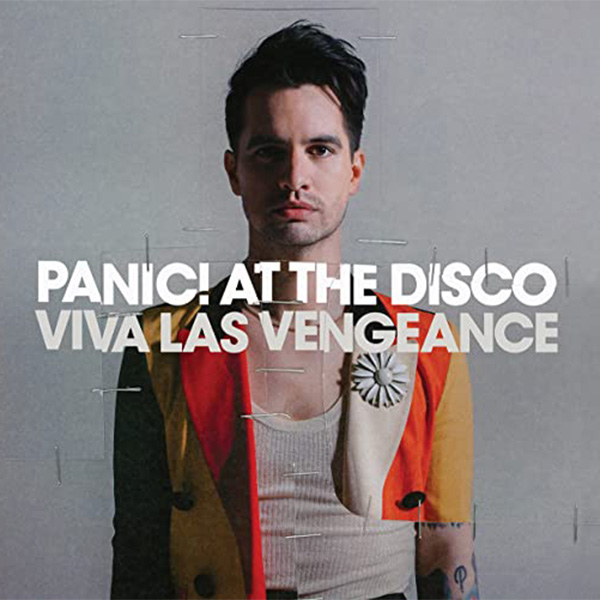 The cover of Viva Las Vengeance by Panic At The Disco, with a picture of Brendon Urie