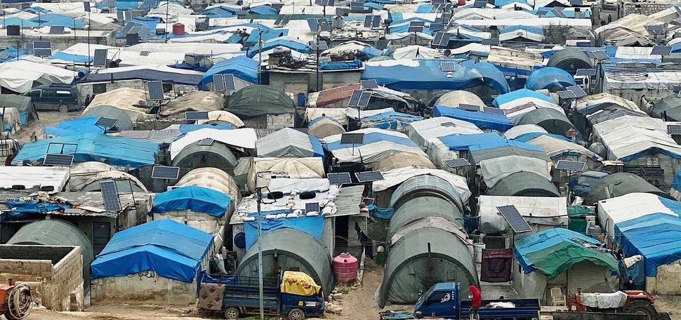 Refugee camp where more than 1 million people live Atme camp Idlib Syria. Photo by iStock/Ahmet Akpolat