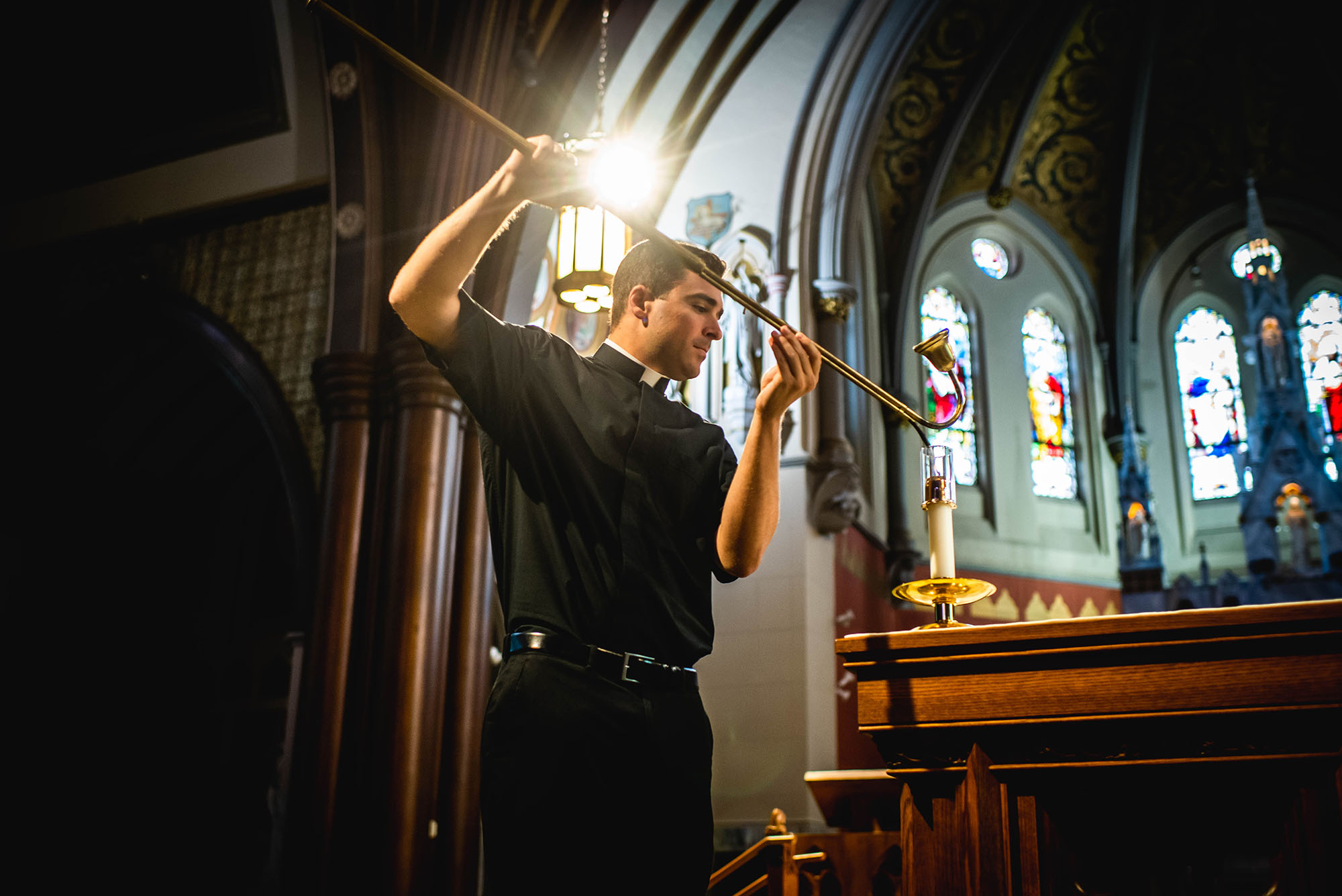 As few details are released, fatal stabbing of Catholic priest