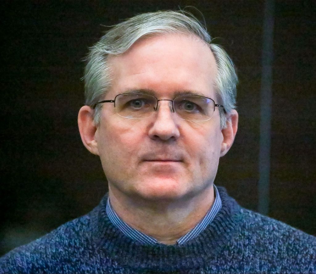 Former US Marine Paul Whelan, held by Russian on espionage charges since 2018, says he’s cheered by Griner’s release but disappointed that Biden hasn’t been more aggressive on his behalf. Photo by Sofia Sandurskaya/Moscow News Agency via AP