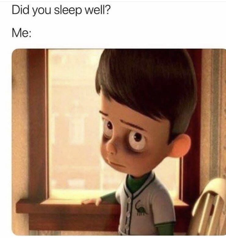 Sleep-deprived Goob from Meet The Robinsons