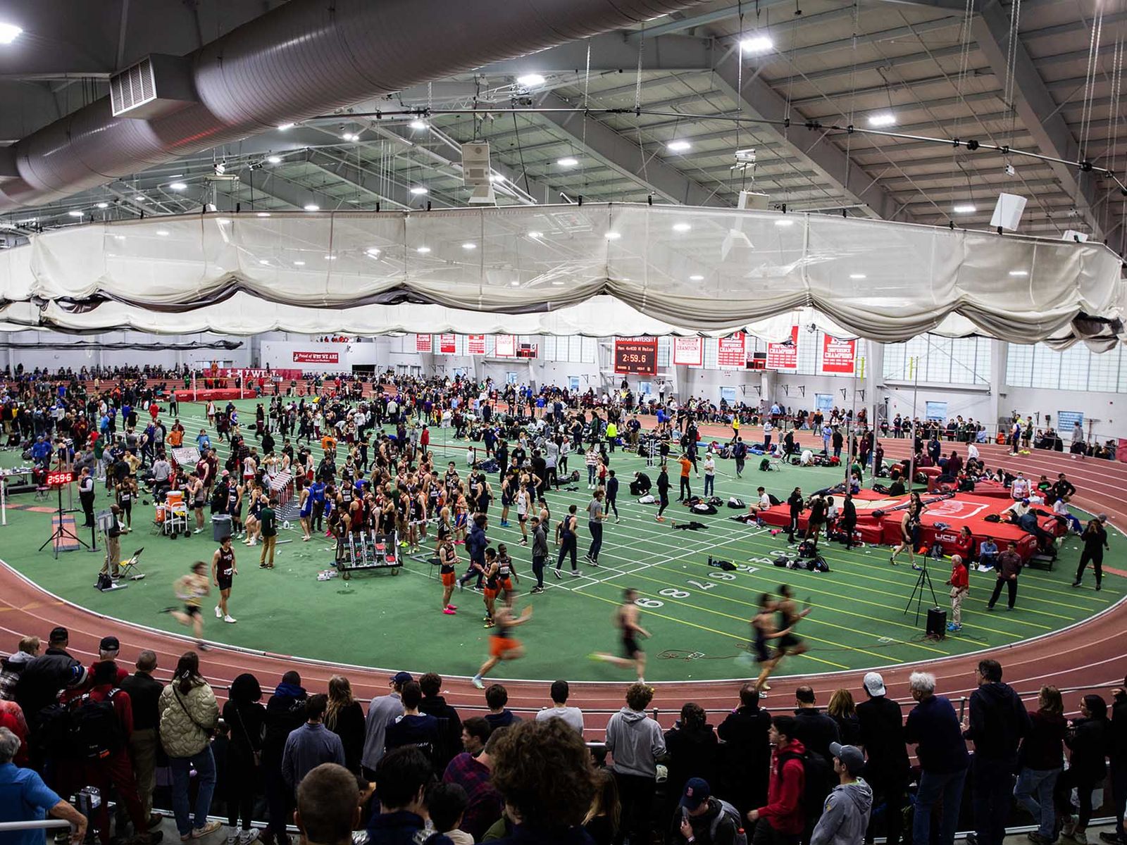 Video The Mystery behind BU s Record Breaking Indoor Track BU
