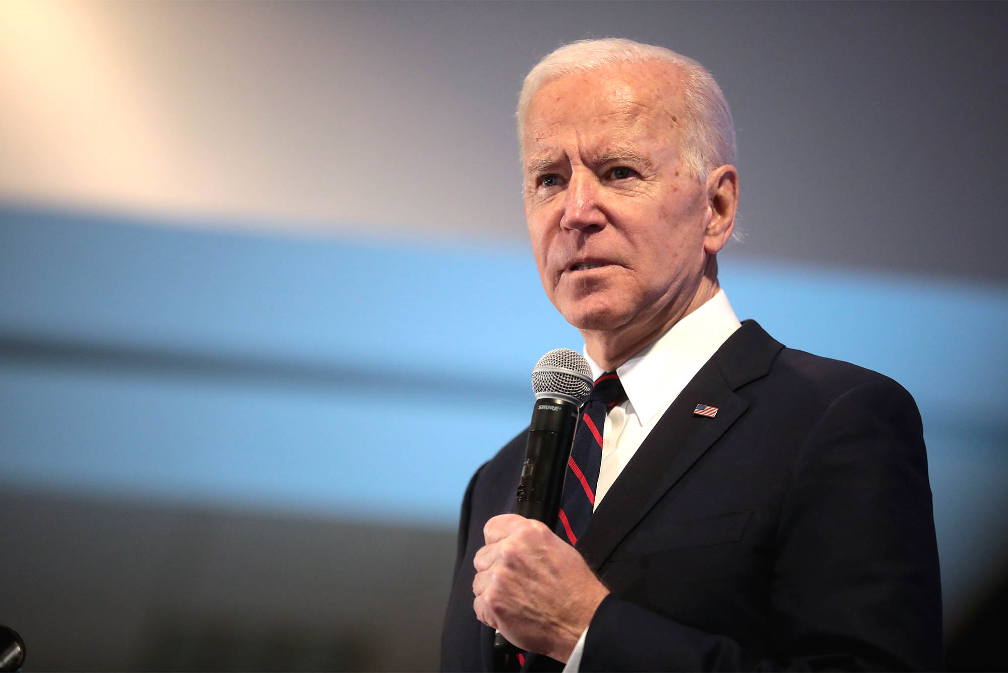 A photo of President Joe Biden by Gage Skidmore