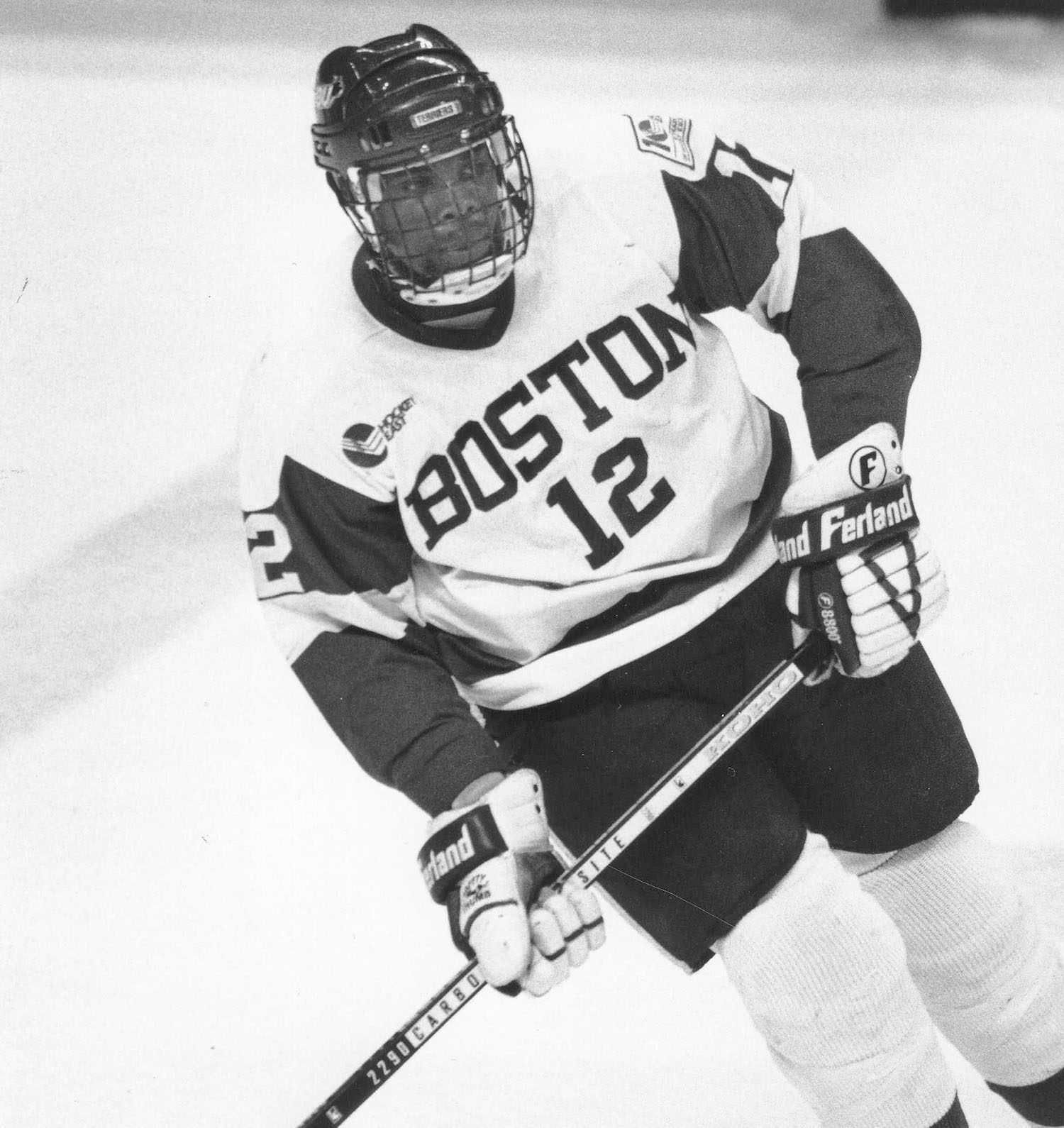 Alum Mike Grier Is Hockeys First Black General Manager Bostonia Boston University