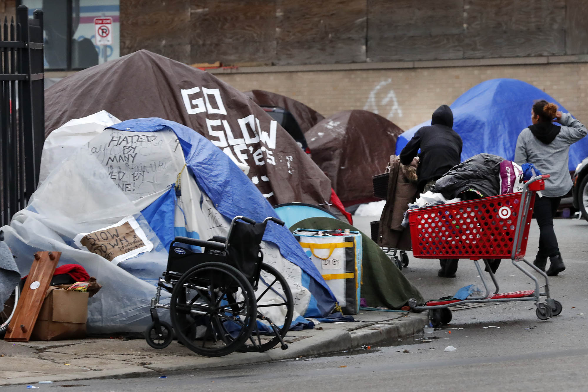 A Notorious Boston Intersection, Mass and Cass, Faces an Opioid Overdose Crisis photo