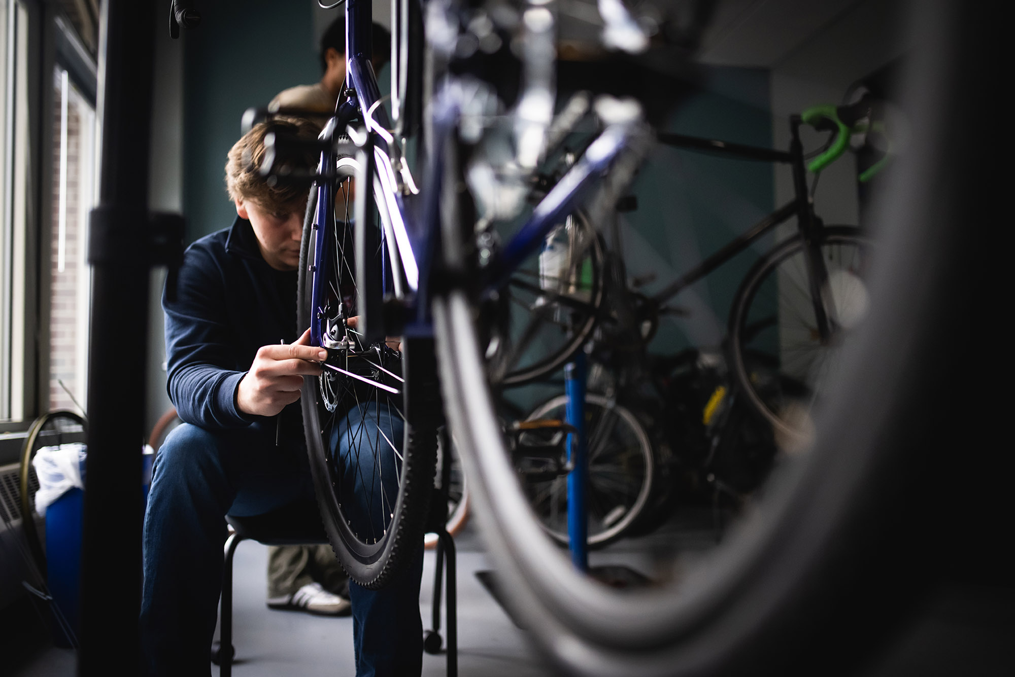 New BU Cycle Kitchen Provides DIY Bike Repair Space—and Community BU Today Boston University image pic