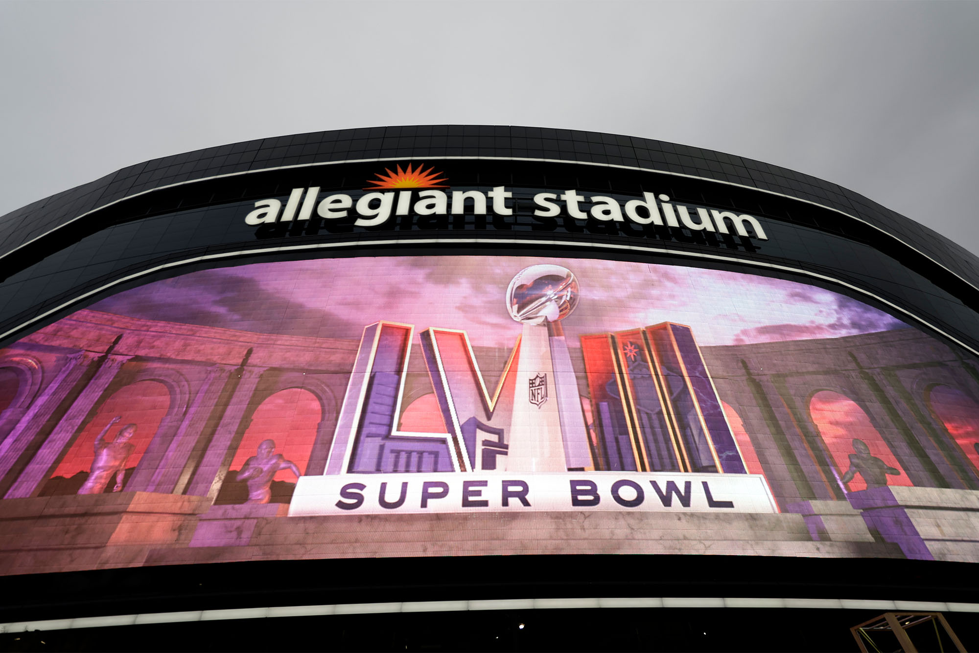 Photo: Allegiant stadium in Las Vegas, where the Superbowl will be held in 2024