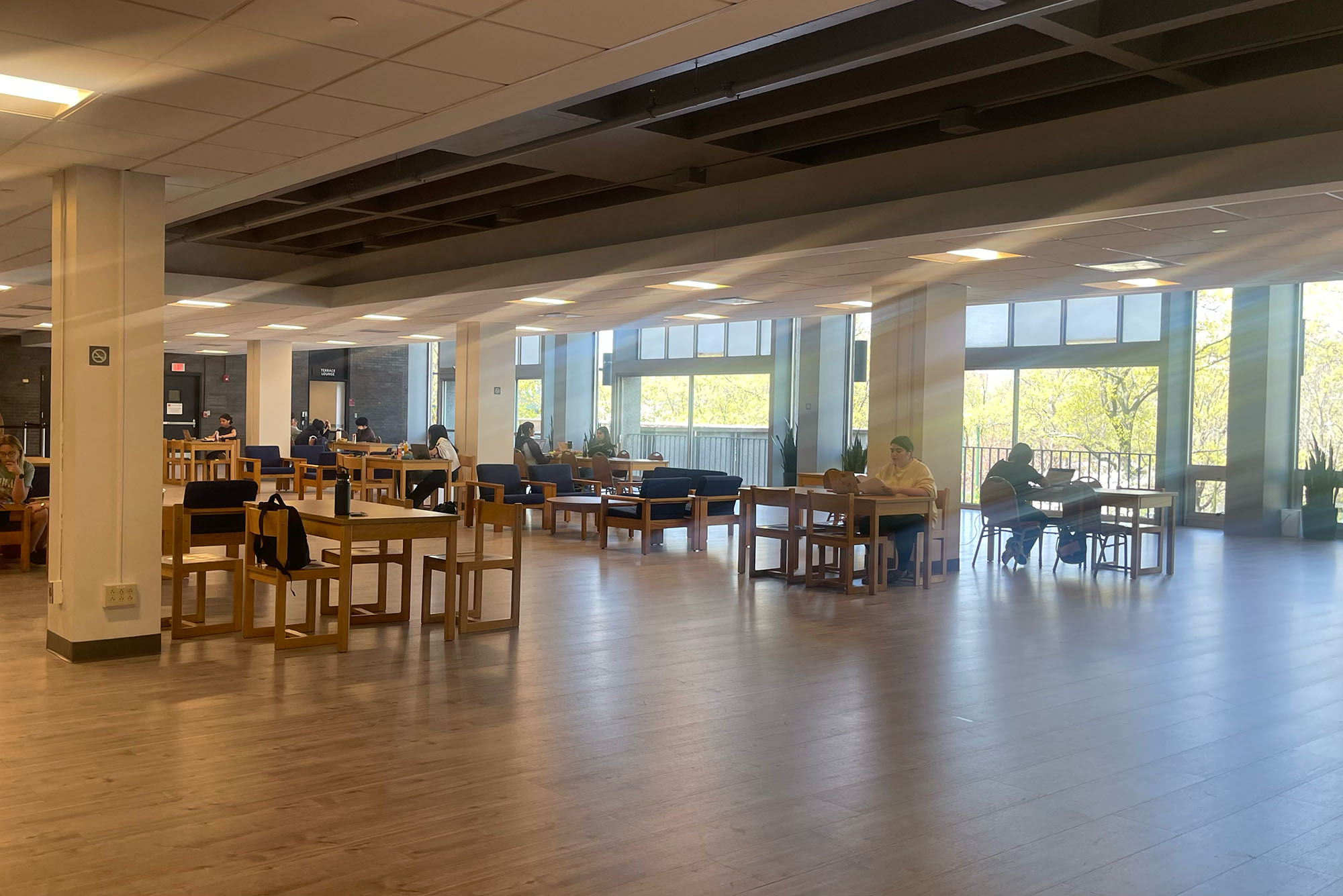 Photo: Ziskind Lounge at Boston University