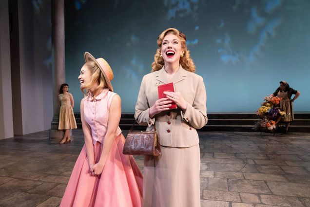 Photo: Sarah-Anne Martinez and Emily Skinner in The Light in the Piazza