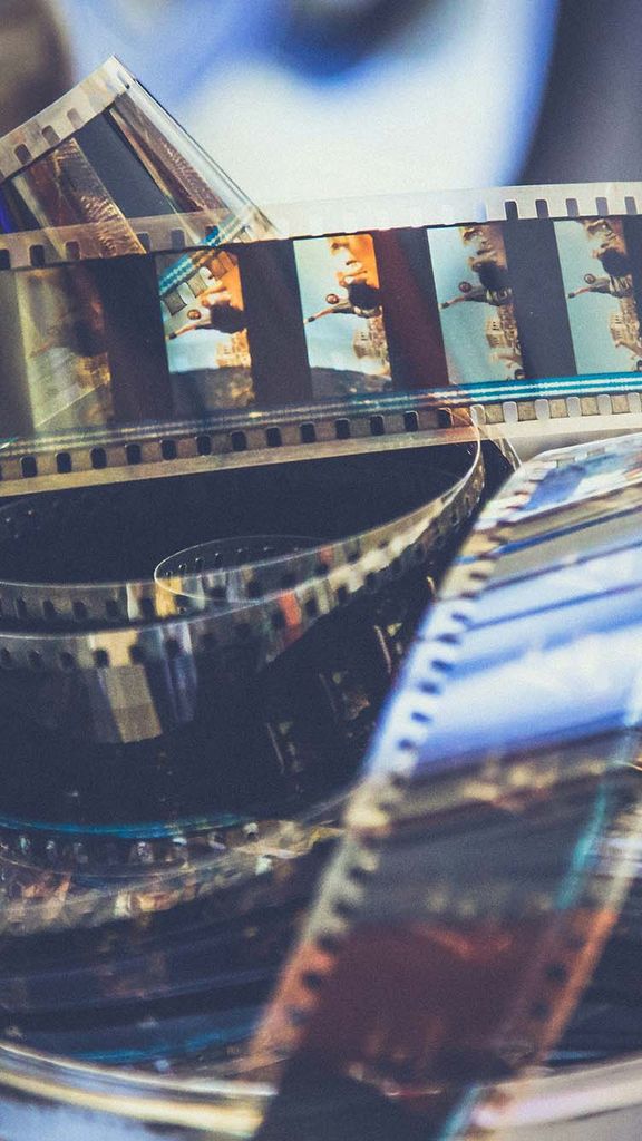 Photo: A stock photo of a pile of film.