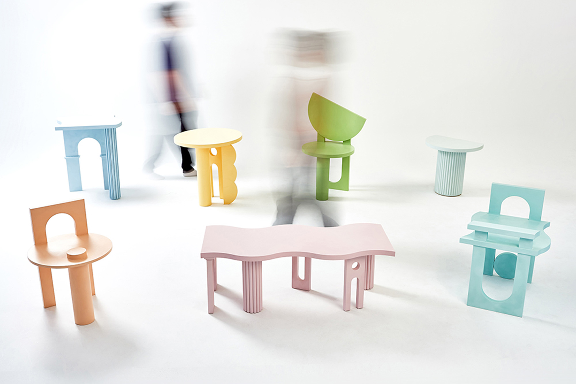 Some of Lim’s furniture designs. Photo courtesy of Jieun Lim