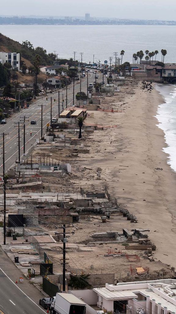 Photo: Destruction from wildfires in southern California 6 months later