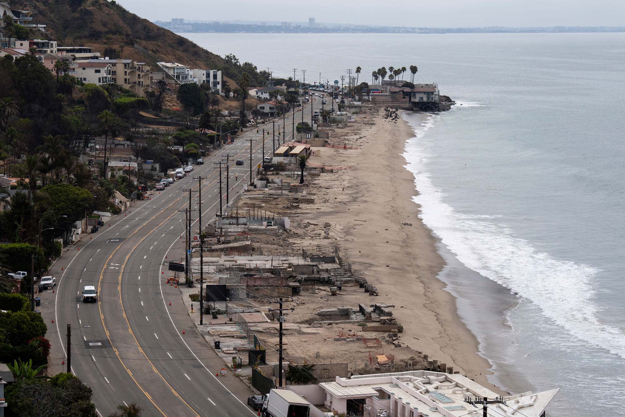 Photo: Destruction from wildfires in southern California 6 months later