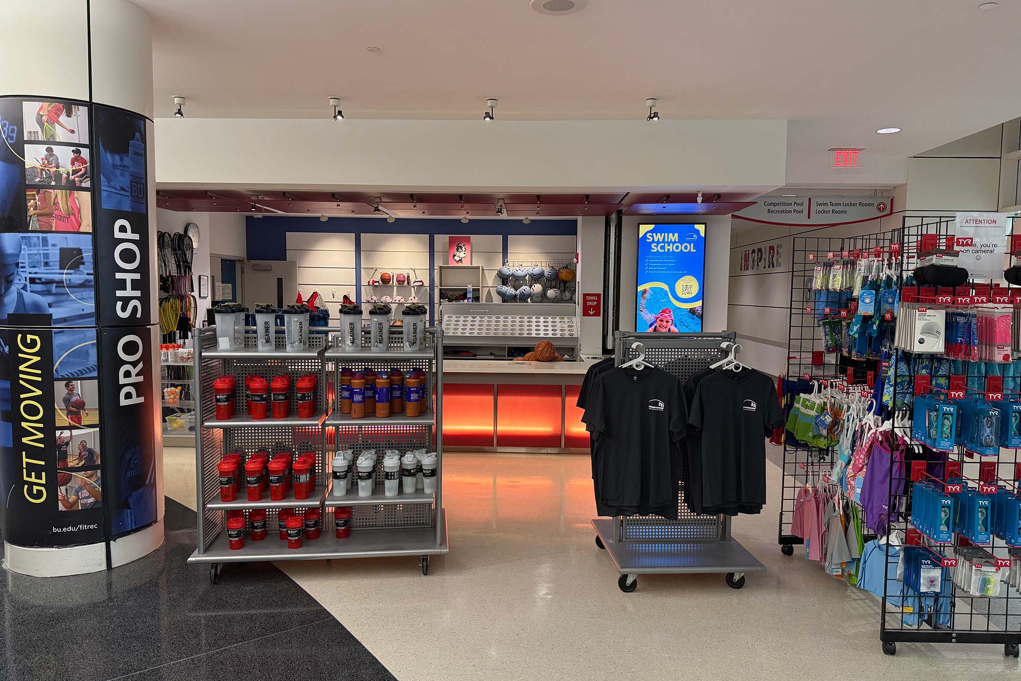 The FitRec Pro Shop. Photo by Sangmin Song