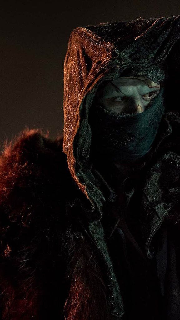 Photo: A still of Jacob Elordi as The Creature from del Toro's Frankenstein