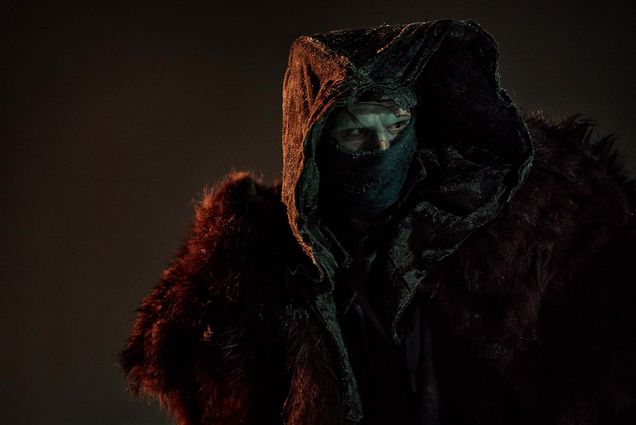 Photo: A still of Jacob Elordi as The Creature from del Toro's Frankenstein