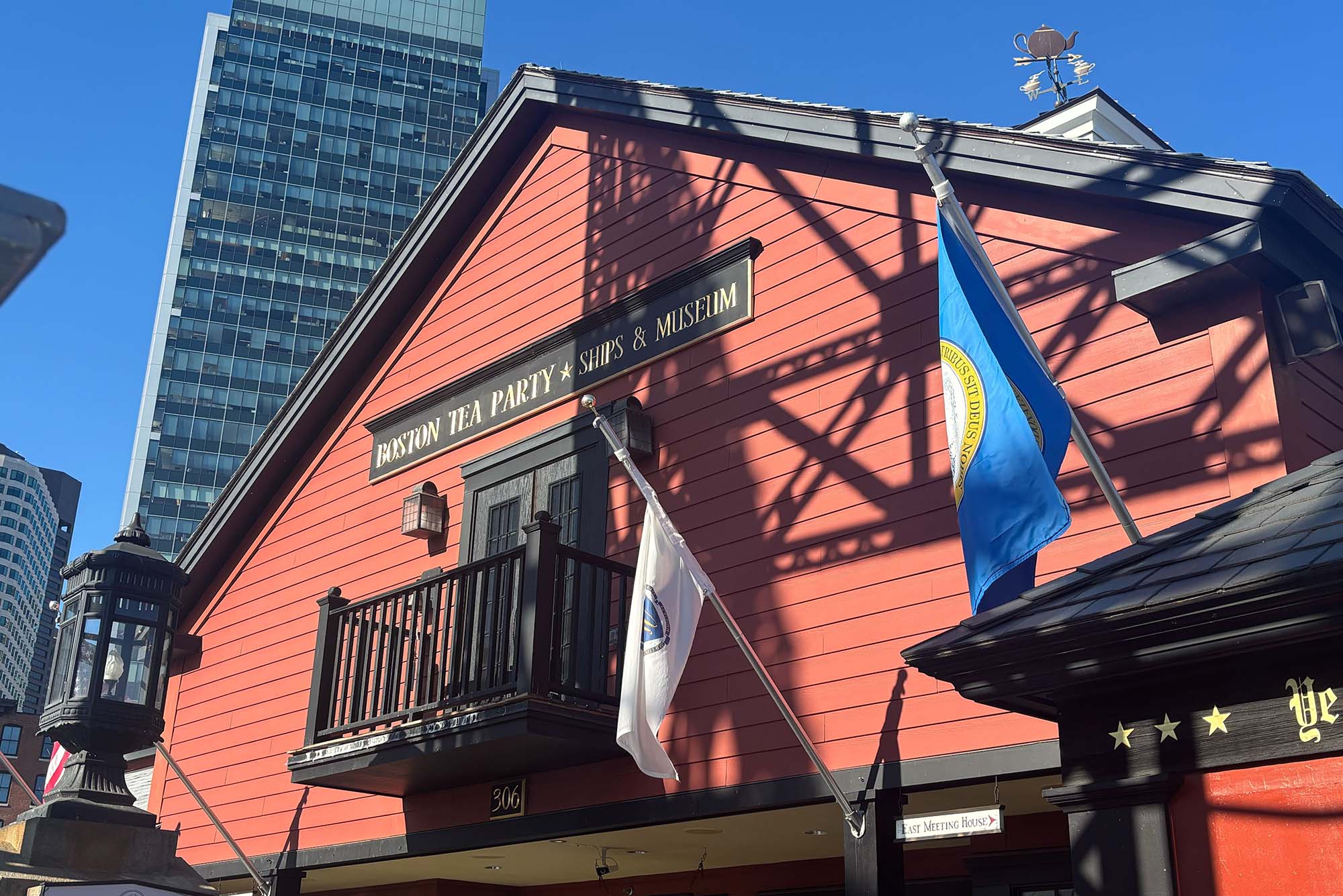 Photo: The Boston Tea Party Museum in the Seaport neighborhood of Boston