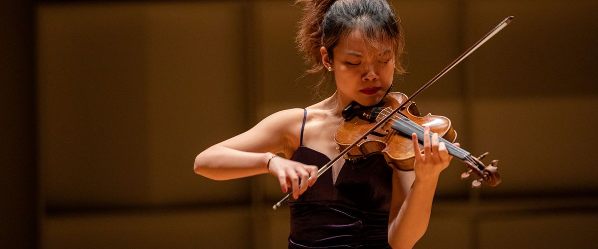 CFA Student Playing Violin
