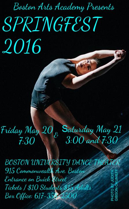 SPRINGFEST 2016 Poster