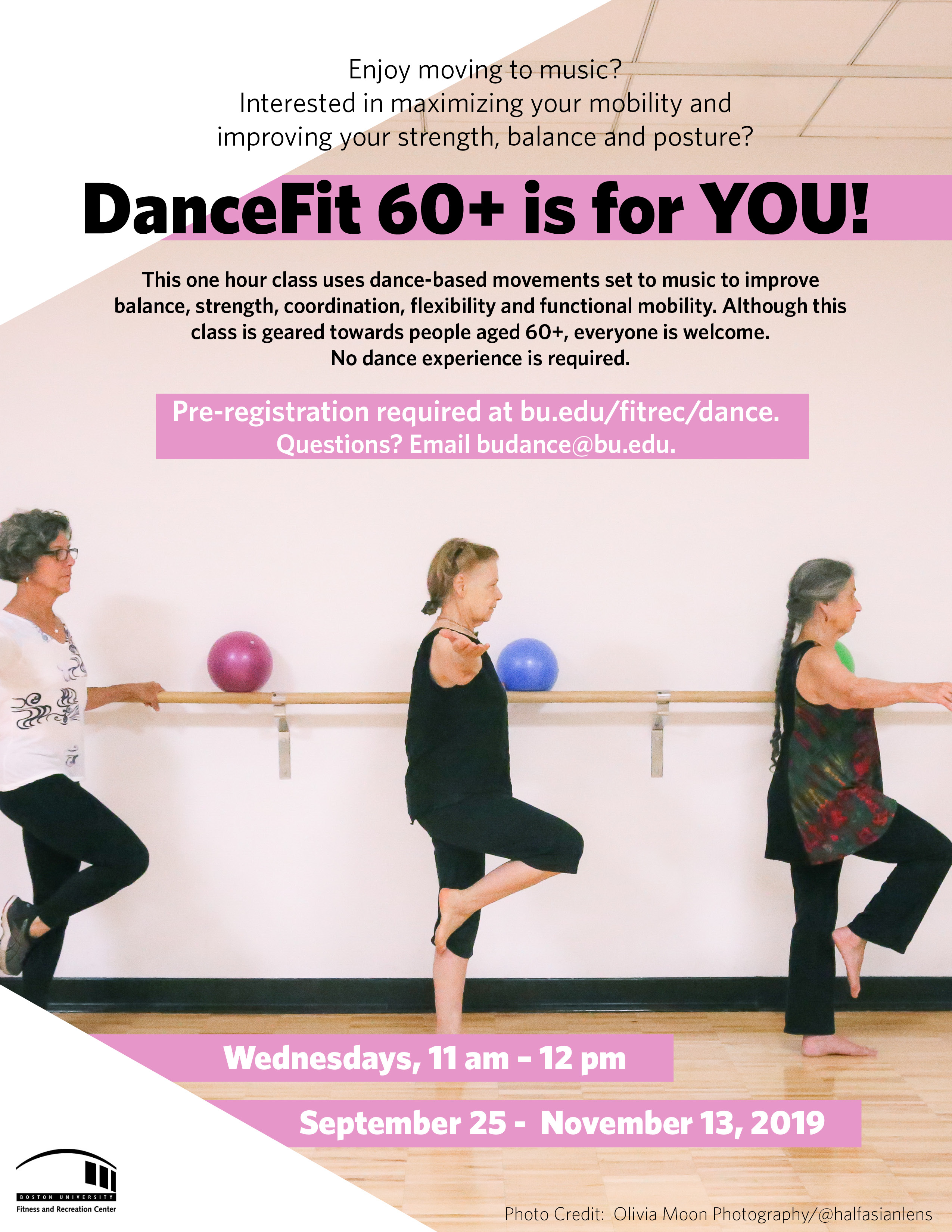 Introducing DanceFit60+ Classes at FitRec – Fall 2019 ‹ Fitness ...