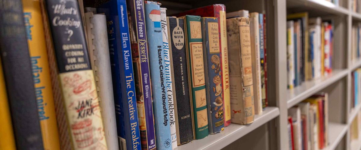 About BU Food Studies - Students have access to an extensive unique collection of culinary books.