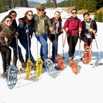 snow shoeing
