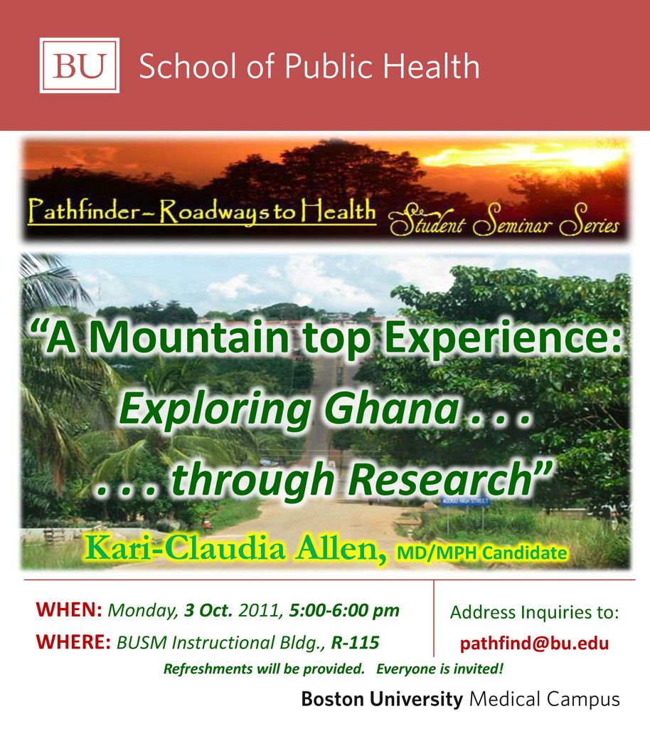 Ghana through Research